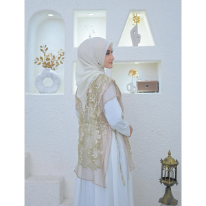BENING JAYA KEBAYA - Outer tile garden Miranda Vest Lepas Tile Garden Renda Jepang kondangan wanita Lebaran OUTER SAJA