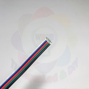 Dây điện 5 hàng 5pin nhiều kích thước dây điện bẹ dùng cho 4 kênh WRGB/5 kênh YWRGB
