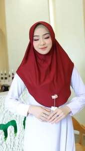Kabadek Kerudung Eshal M daily jilbab oval jersey by mardhatillah hijab