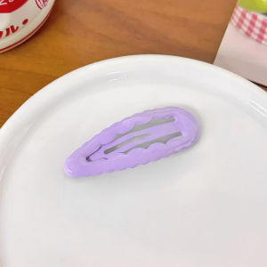 คลิปผมเกาหลี คลิปปากเป็ดที่เรียบง่ายคลิปผมคลื่นคริลิคไม่สม่ำเสมอคลิปร้อยคลิปสาวผมม้า Pinapple