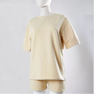 Joy Sana One Set Wanita Dewasa Pakaian Santai Kaos Big Size Dan Short Pants Motif Funny Halloween