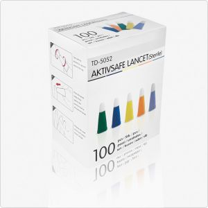 เข็มเจาะปลายนิ้ว Aktivsafe ขนาด 26g รหัสสินค้า TD-5052