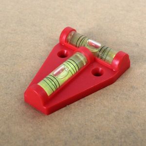 NALANILI Thước đo độ nghiêng Thước đo độ nghiêng mini Vỏ nhựa Ngang Dọc Thước Thủy Cầu Tam Giác Bền bỉ Mục tiêu xanh Dụng cụ đo lường chính xác Dành cho xe