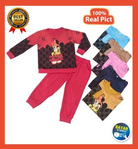 Trend Model Setelan Anak- Anak Print Karakter