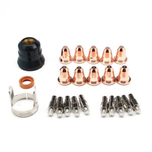OnlyF U 0.6\0.8\0.9 Fit Telwin Plasma 34 40 41 54 54XT 54K Cutter Cutting Torch Consumabes Spacer Nozzle Tip Electrode Kit Q9Z6P