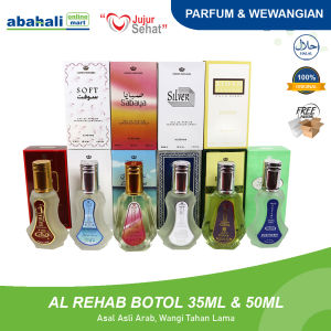GROSIR Parfum AL Rehab BOTTLE SPRAY 35ml Minyak Wangi Timur Tengah Khas Arab Aneka Aroma