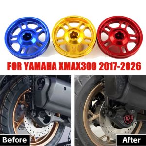 For YAMAHA XMAX 300 v1 v2 V3 2017-2026 Rear Axle Frame Plug Screw Swing Arm Cap