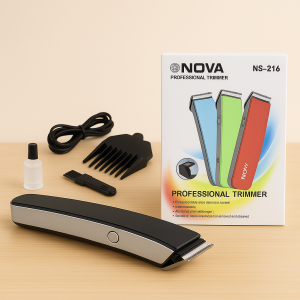 Alat Cukur NOVA NS216 Alat Mesin Cukur Rambut dan Jenggot Dapat Di Charger Clipper Elektrik