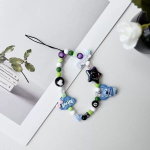 SIGVARD - Gantungan Handphone Strap Lanyard Manik Manik Kartun Tali Hp Gelang Tangan Aesthetic KEY24