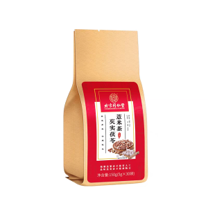 SG Seller] Beijing Tongrentang Gorgon Seed Poria Barley Tea Bag (Tea Bag For Invigorating The Spleen Detoxification And Removing Dampness) | 150g (30 Sachets x 5g)