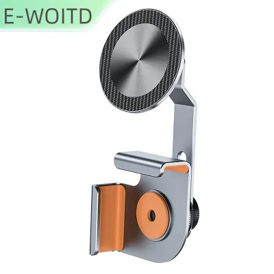 【E-WOITD】 ที่วางโทรศัพท์ในรถยนต์ที่วางโทรศัพท์มือถือแบบยืนในรถรองรับการติดตั้ง แบบแม่เหล็ก