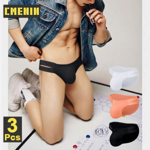 CMENIN ADANNU 3Pcs Cotton Mens Panties Briefs Men Underpants Hip Raise Innerwear Jockstrap Underwear Man Brief Swimmwear AD798