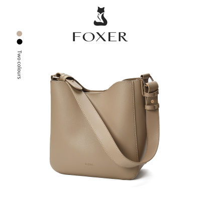 FOXER branded bags Women's Tote Bags PU leather bag womens shoulder bag handbag elegant