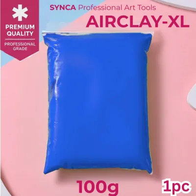 Airclay12 Ultralight Air Dry Clay Set of 12pcs with free tools Art School Project Creative craft quick drying clay