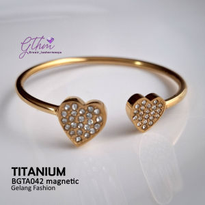Gelang Anak Titanium Ori Love Magnetic Mata Awet Anti Karat Rekomended Untuka anak balita bgta042