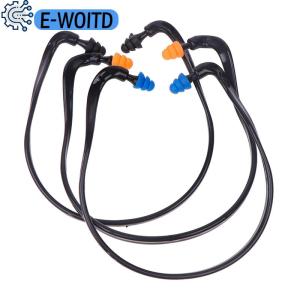 E-WOITD  1PC Sleeping Working Noise Reduction Ear Plugs Soft Silicone Head-mounted Earplugs Protector Anti-Noise Earmuff
