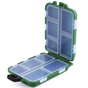 VBNFH Outdoor Tool Square Plastic Bait Storage Case Lure Container Fishhook Box Fishing Tackle Boxes