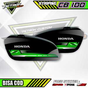 STRIPING VARIASI HONDA CB 100 / STICKER LIST MOTOR CB 100