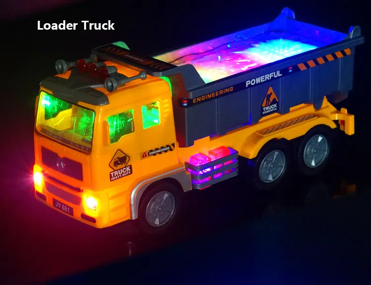 Electric Fire Truck Policecar Transporter Mixer Truck Toy Big Size