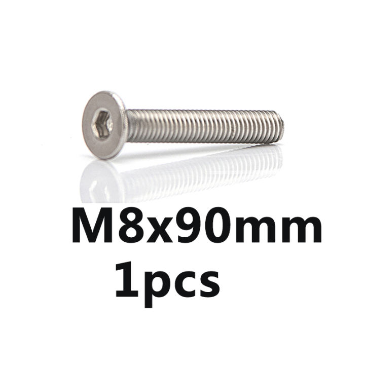 M6 M8 M10 Flat Head Screws Bolts Length 8mm-100mm Stainless Steel 304 ...