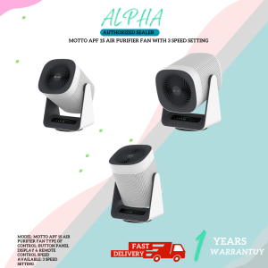 ALPHA Motto APF 1S Air Purifier Fan with 3 Speed Setting best 2025