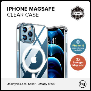 [MY] Premium Crystal Clear MagSafe Transparent Case For iPhone 15 / 15 Plus / 15 Pro / 15 Pro Max / 14 Plus / 14 Pro / 14 Pro Max / 13 / 13 Pro / 13 Pro Max / 13 Mini / 12 / 12 Pro / 12 Pro Max