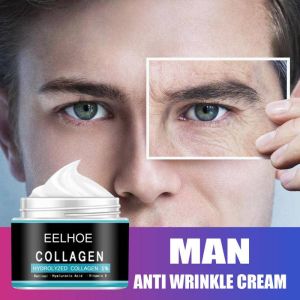HGV [24H SHIPPED] Mens Anti Aging Face Cream / Men Face Collagen Cream Deep Moisturizing Oil Controlling Wrinkle Skin Day Firming Anti Care Cream Brightening Lifting