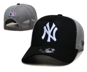 New Era New La NY Hat Black And White Black Yankees Dodgers Baseball Caps