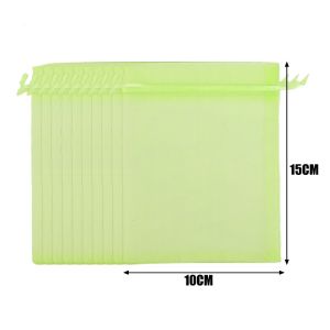 100pcs Fruit Protection Netting Bags / Fruit Insect Proof Drawstring Bags / Garden Anti-Bird Mesh Bag / Pest Barrier Covers for Fruit Trees Plants