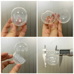 🇲🇾 47x55mm Transparent Plastic Surprise Egg Plastic Lucky Draw Capsule Ball Toys Vending Claw Machine Bola Event 扭蛋蛋壳
