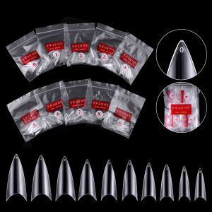 500PCS French Style Fake Nail Tips For Nail Extension Design DIY False Nails
