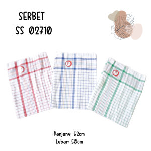 [ISI 3] SERBET Dapur SS02710 / KAIN LAP DAPUR /  LAP Dapur Kain Serbet 02710 / SERBET