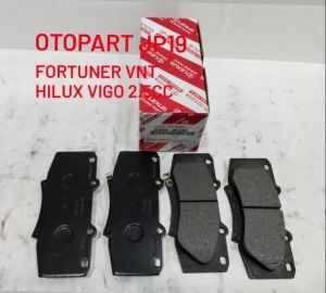 BRAKE PAD FORTUNER HILUX KAMPAS REM DEPAN FORTUNER VNT HILUX VIGO 2.5CC 04465-0K340