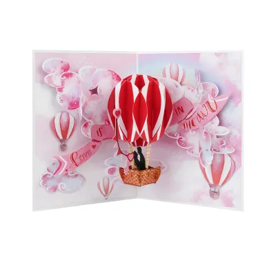 Thiệp Pop Up 3D Tình Yêu – Thiệp Chúc Mừng Lãng Mạn Thiệp Valentine Kỷ Niệm Tỏ Tình Lễ Tình Nhân L21