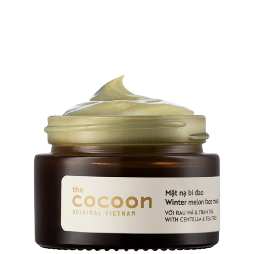 Mặt nạ bí đao the COCOON (30ml, 100ml) Dùng cho da dầu mụn - 100% VEGAN Mỹ phẩm thuần chay