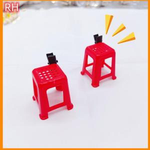 🔥🔥🔥ranghe Simulate Fun Unique Red Stools Hairpin Funny Hair Clips Hair Accessories