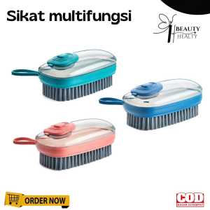 Sikat Serbaguna Isi Sabun Sikat Lantai Sikat Toilet Serbaguna Cleansing Brush With Liquid Sikat Cuci Serbaguna