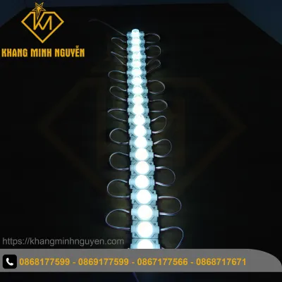 Giá 1 vỉ 20 bóng đèn LED mắt trâu - 12V siêu sáng ánh sáng trắng lạnh trắng vàng xanh lá xanh dương