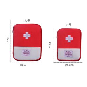 Portable Medical First Aid Kit Storage Bag Travel Medicine Bag Family First Aid Box Outdoor Pill Survival Organizer Emergency Kits Package Travel Accessories
