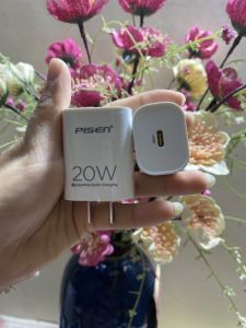 sạc nhanh Pisen 20W hỗ trợ sạc nhanh PD 3.0 dùng cho iphone ipad  Sạc Nhanh An Toàn