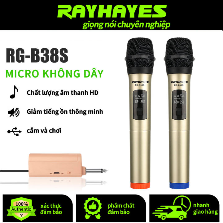 RAYHAYES micro kh ng d y ch nh h ng HD Micro karaoke c m tay h ng