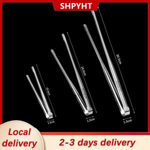 [COD] SHPYHT Local delivery Ship within 24 hours Barbecue Clip Grill Tongs 304 Stainless Steel Meat Food Clip Cooking Utensils BBQ Baking Kitchen Accessories Camping Supplies