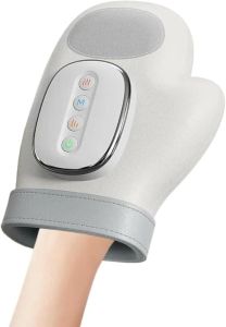 Hand Massager with Heat and Compression Cordless Hand Massager Full-Hand and Wrist Coverage 3 Massage 3 Temperatures 5 Compression Models for Women Men Wrist Palm Finger Carpal Tunnel