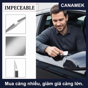 【CANAMEK】 Ô Tô 2in1 Scratch Sửa Chữa Scraper Xe Đánh Bóng Công Cụ Cho Sơn Vết Và Véc-Véc Ni Loại Bỏ Thích Hợp Cho Thường xuyên Chăm Sóc