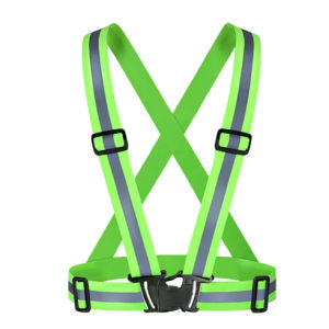 ส่งจากไทย สายรัดสะท้อนแสงเพื่อความปลอดภัย เสื้อกั๊กจราจร เสื้อกั๊กทำงาน เสื้อกั๊กสะท้อนแสง Reflective Vest เข็มขัดสะท้อนแสง