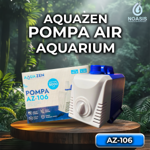 AQUAZEN AZ - 106 Pompa Celup Aquarium 60 W 5000 Litter Submersible Pump Kolam Koi