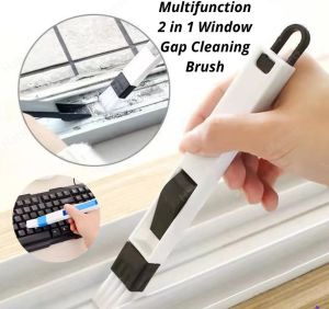 Gap Cleaning Tool Window Groove Cleaning Brush Keyboard Cleaning Brush With Dustpan Berus Celah Tingkap