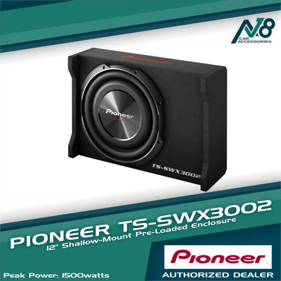 Pioneer 12 best sale inch subwoofer shallow