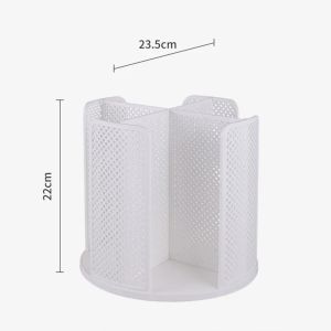 Cup Storage Rack 360° Rotatable Cup and Lid Holder Dispenser Organizer for Home Kitchen Restaurant Bar