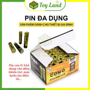 [Hộp 40 Viên] Pin AAA Pin Con Ó Pin Đũa 3A Bao Bì Mới Pin Carbon Kẽm Xài Lâu Bền Lắp Đồ Chơi Remote